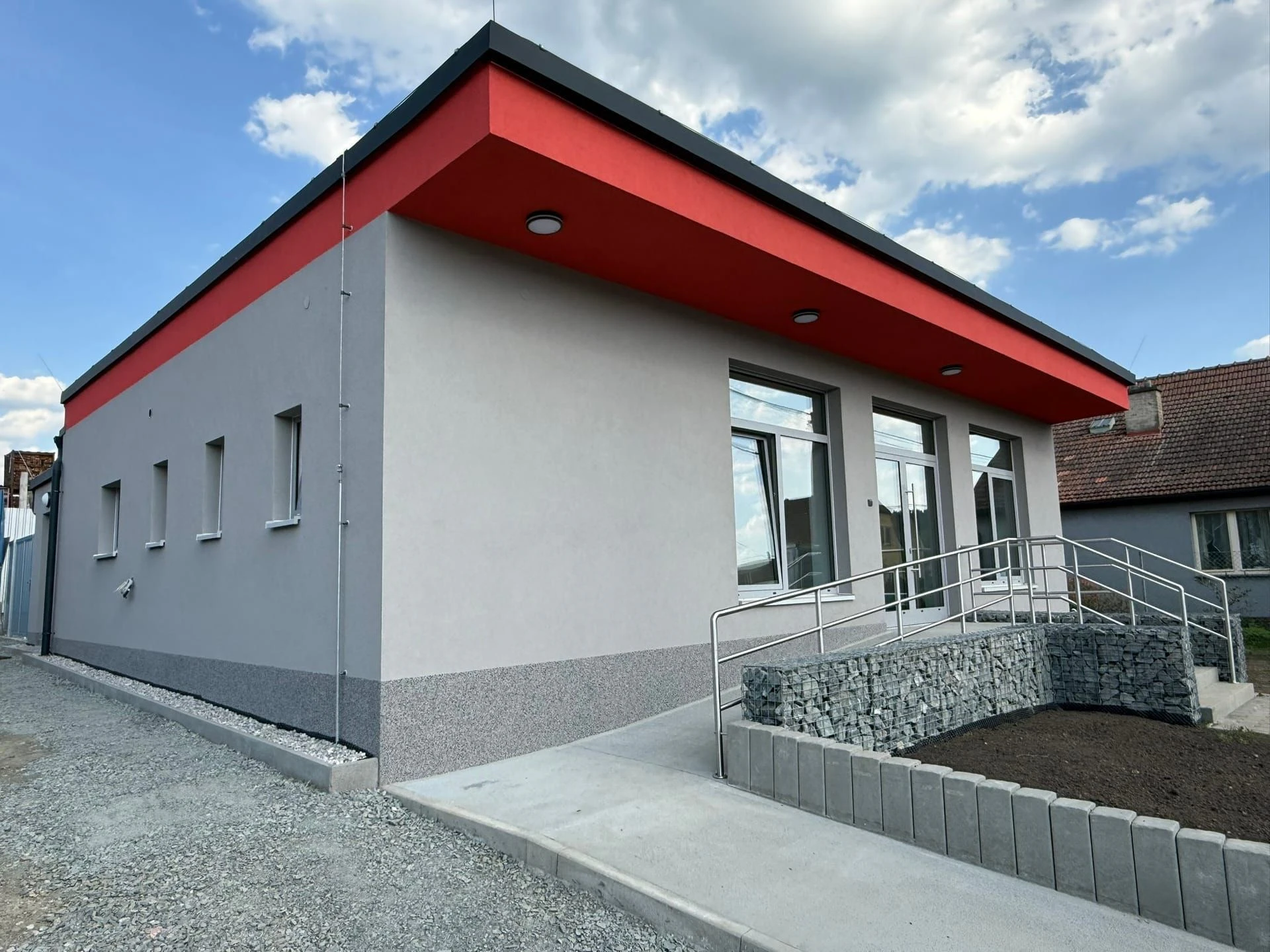 Obecní objekt v Křenovech po dokončení rekonstrukce
